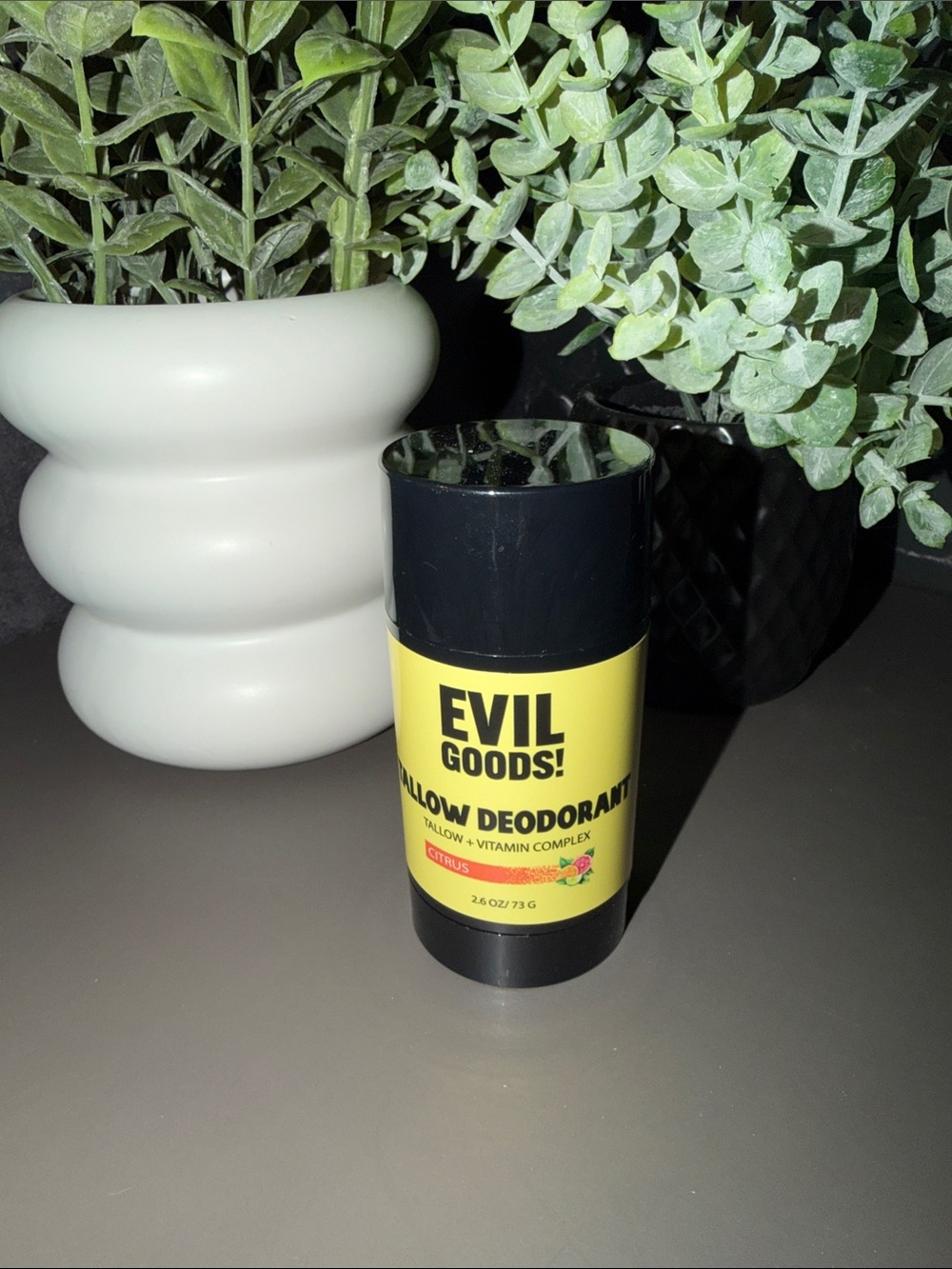 Yellow Citrus Deodorant Stick for Men